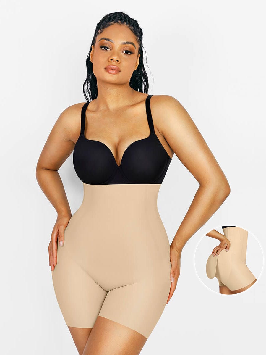 High Waist Air Slim Butt Lifter with Removable Pads - FirmaActive