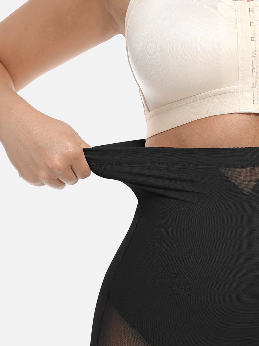 High-Waisted Butt Lift & Slimming Mid-Thigh Shaper Shorts - FirmaLift