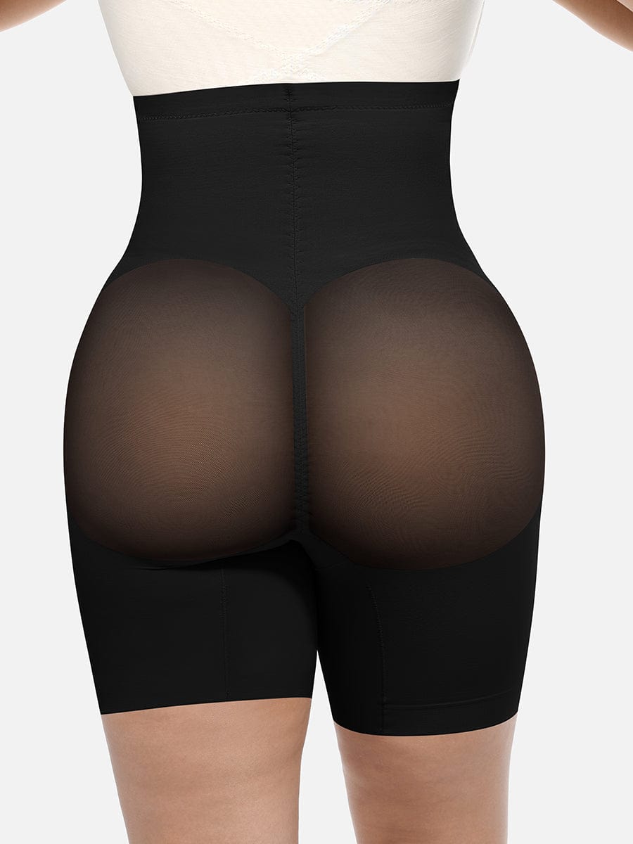 High-Waisted Butt Lift & Slimming Mid-Thigh Shaper Shorts - FirmaLift