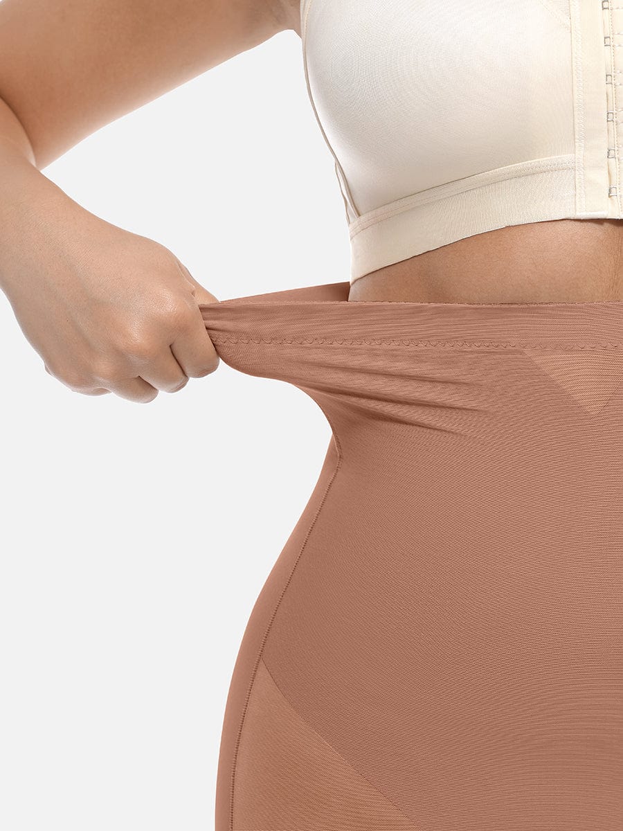High-Waisted Butt Lift & Slimming Mid-Thigh Shaper Shorts - FirmaLift