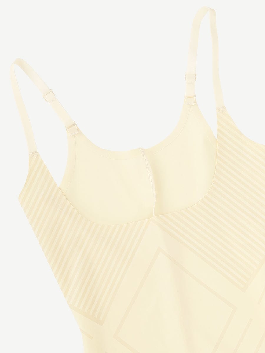 Liquid Spandex Air Slim Open-Bust Mid-Thigh Shaping Boyshort Butt Lifter - FirmaActive