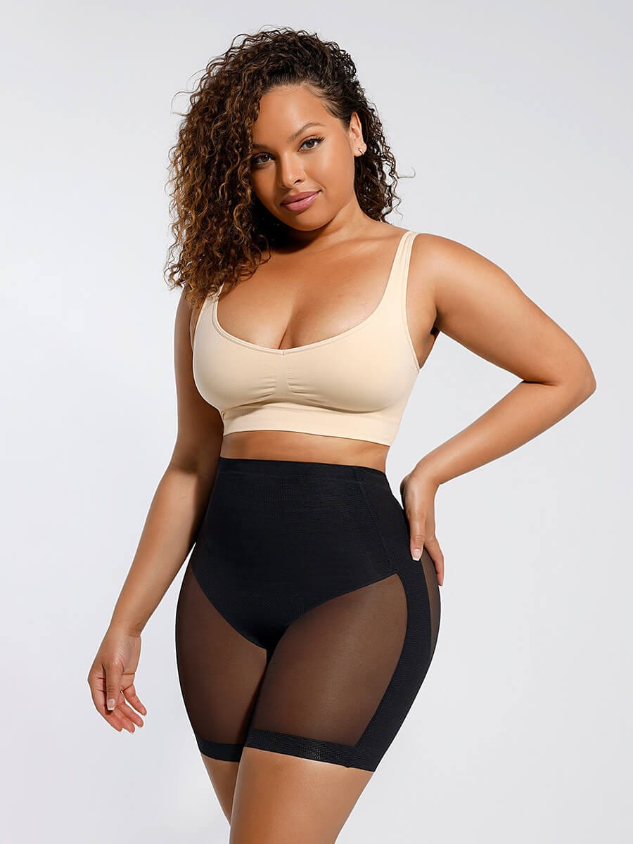 Low Waist Tummy Slimming Butt Lifter with Mesh FirmaLift