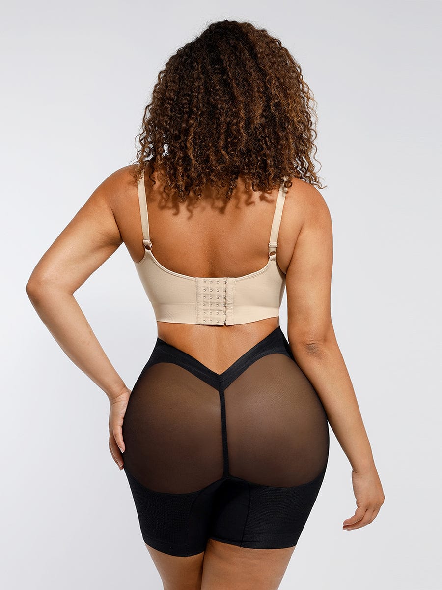 Low Waist Tummy Slimming Butt Lifter with Mesh FirmaLift