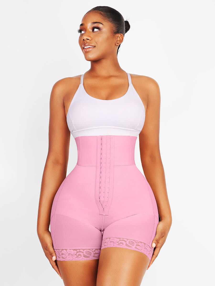 3-Bones Triple-Breasted High-Waisted Elastic Body Butt Lifter Faja - FirmaLift