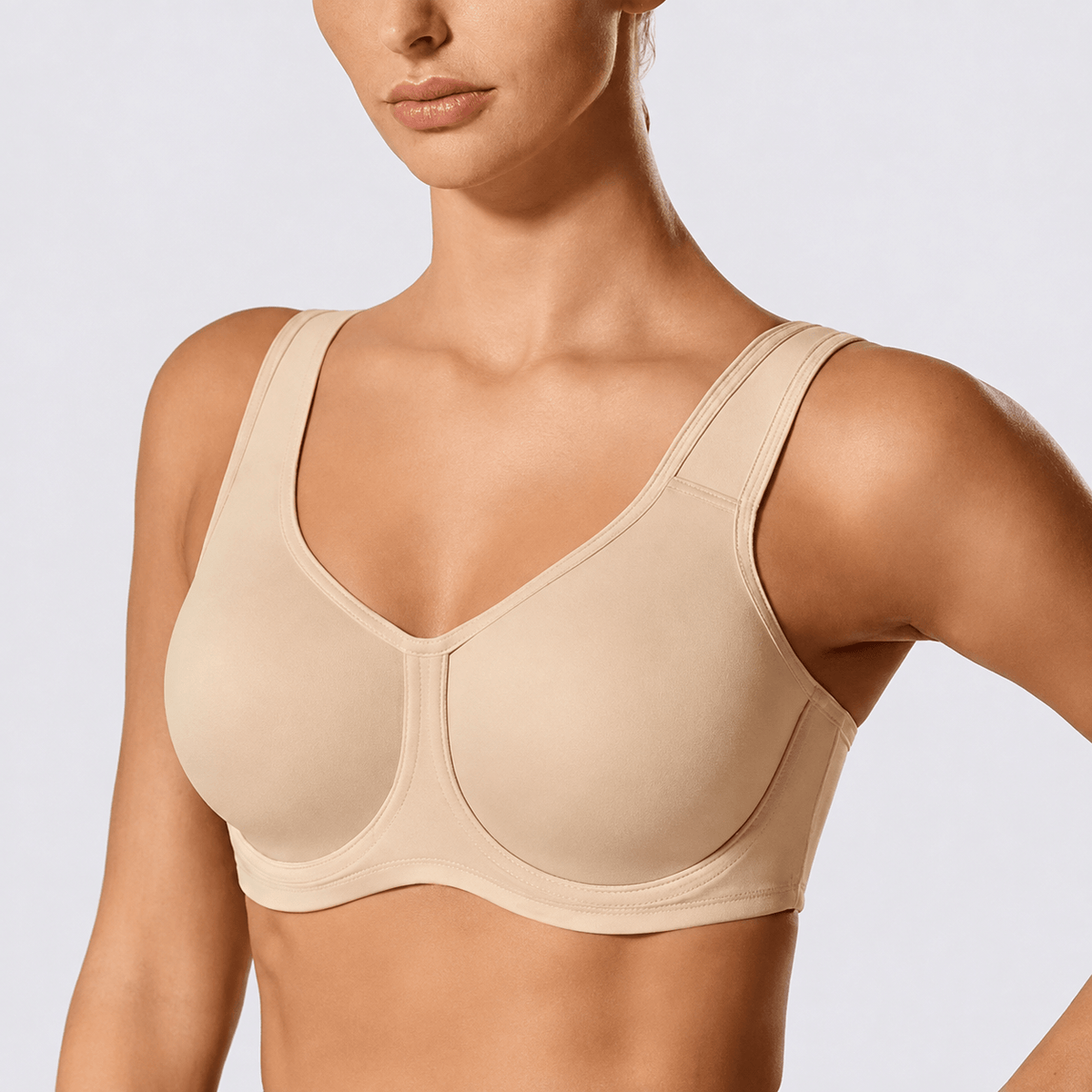 External Underwire Full Coverage Sports Bra - FirmaActive