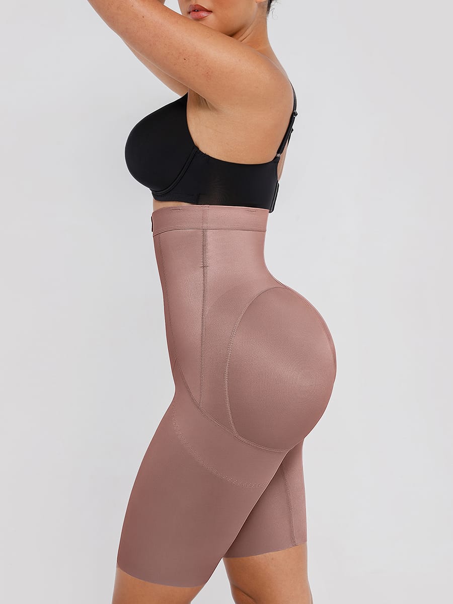 Body Shaper with Removable Shoulder Straps and Clips for Post-Operative Wear - FirmaActive