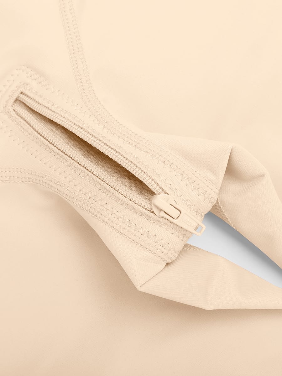 Post-Operative Breast-Covering Side-Zip Body Shaper - FirmaHold