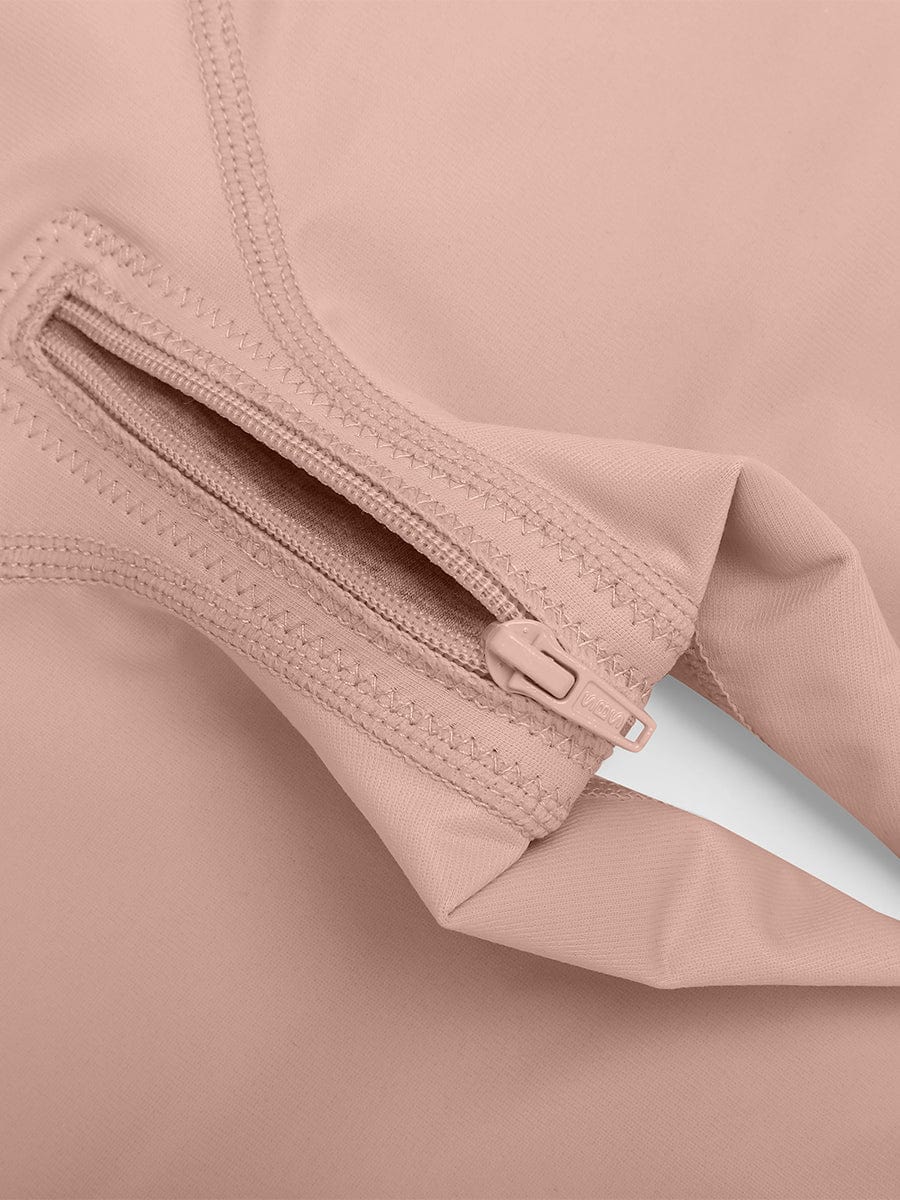 Post-Operative Breast-Covering Side-Zip Body Shaper - FirmaHold