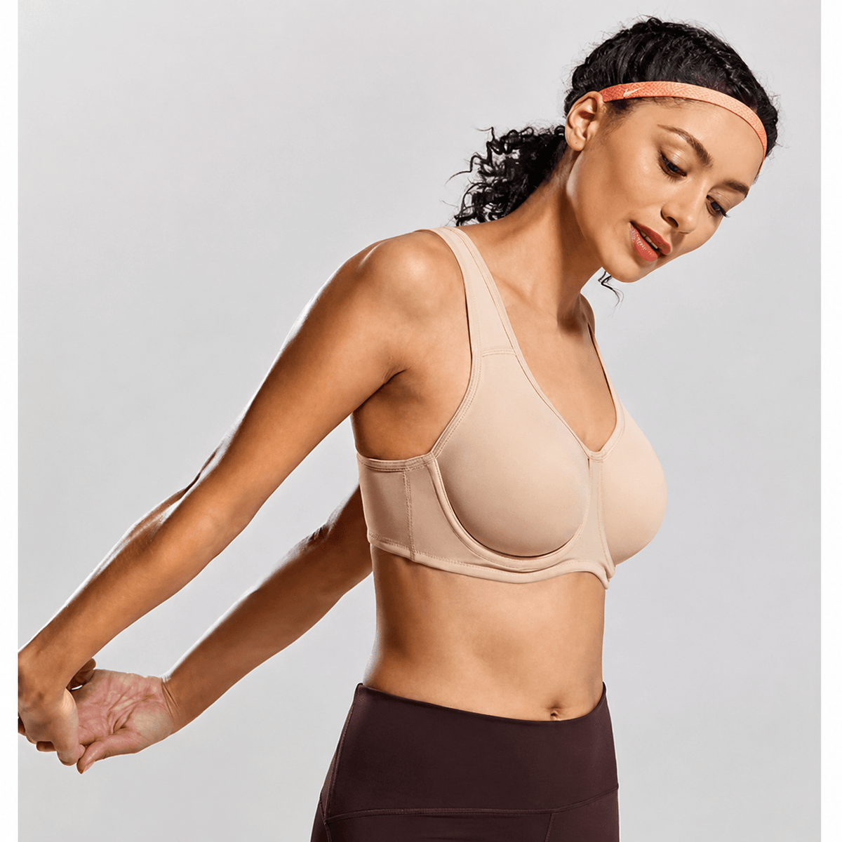 External Underwire Full Coverage Sports Bra - FirmaActive