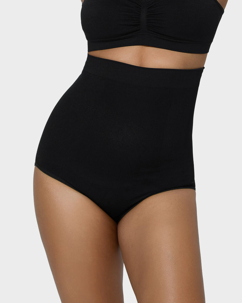 High-Waist Tummy Control Briefs 2-Pack - FirmaControl