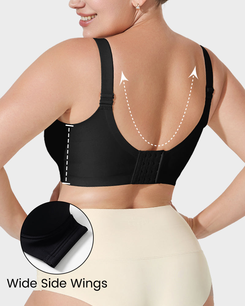 Full Coverage Longline Smoothing Bra - FirmaSmooth