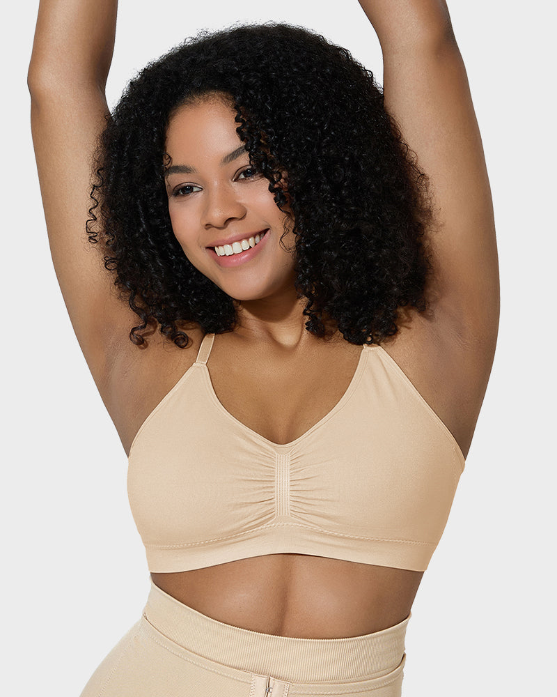 Full Coverage Non-Padded Wireless Sculpt Bra - FirmaSmooth