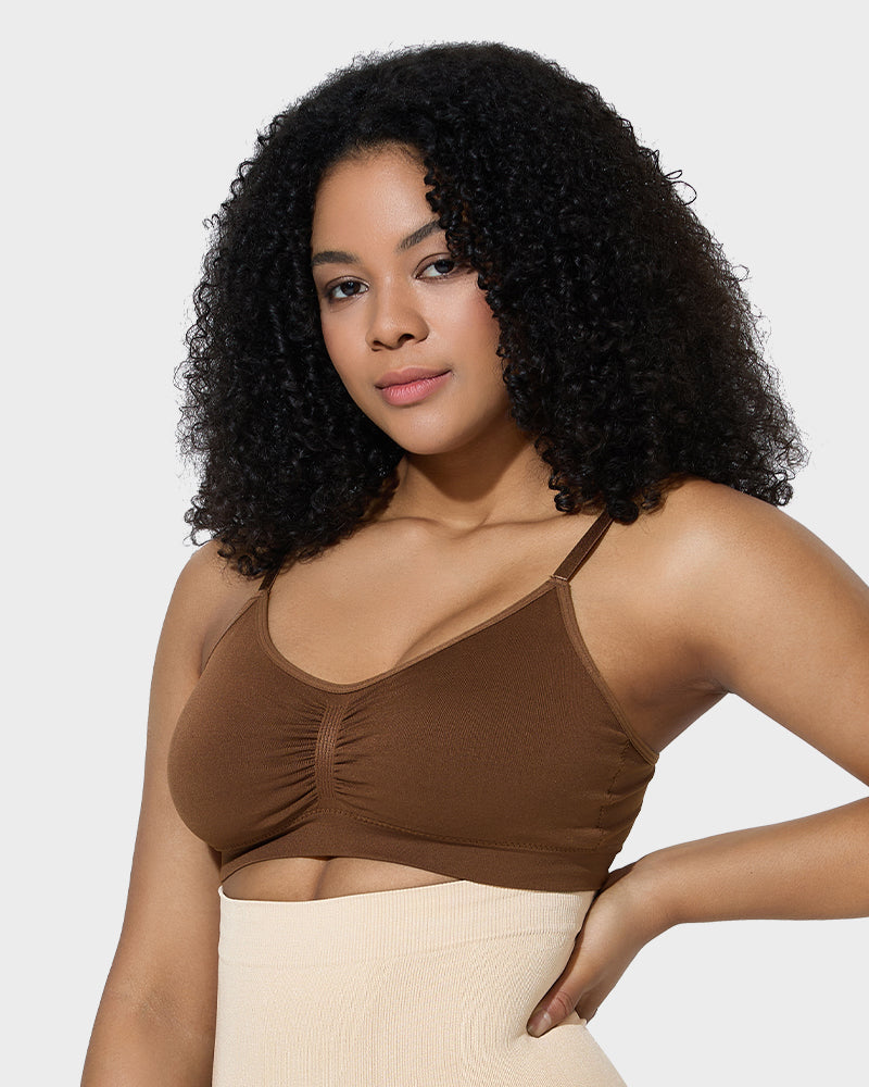 Full Coverage Non-Padded Wireless Sculpt Bra - FirmaSmooth