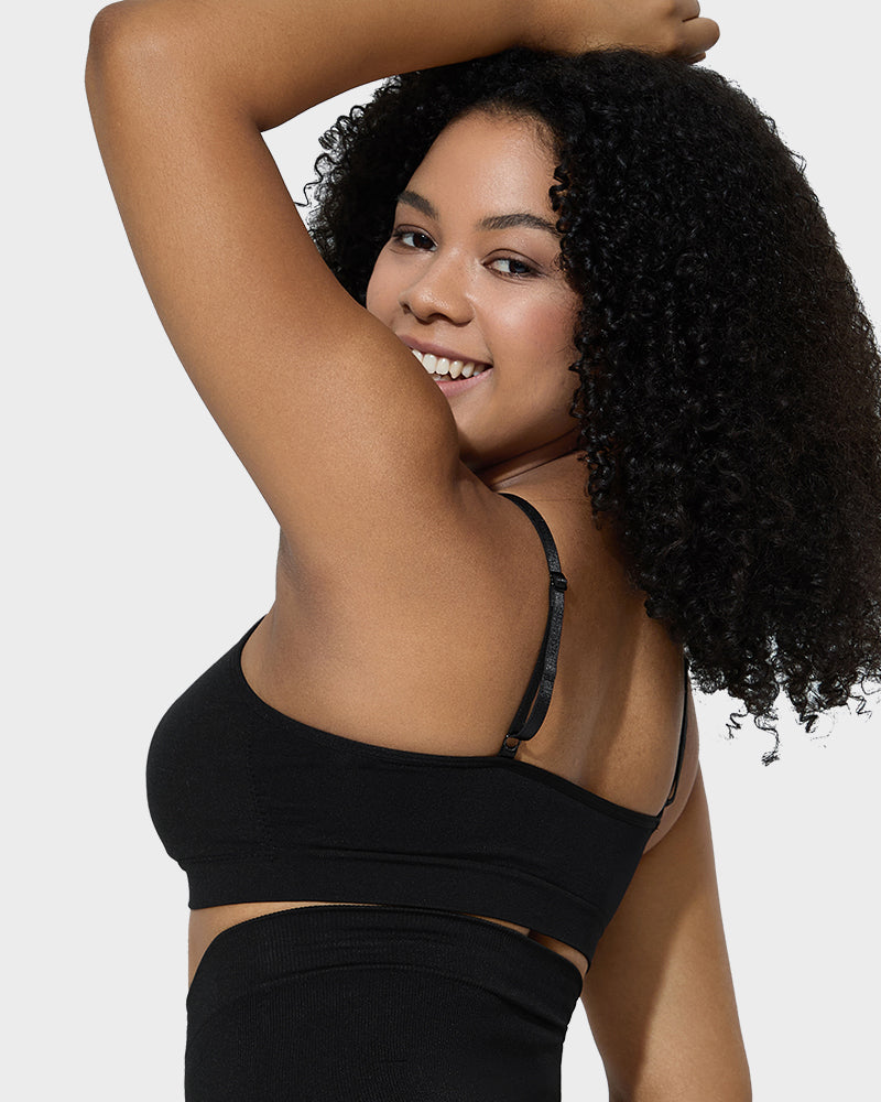 Full Coverage Non-Padded Wireless Sculpt Bra - FirmaSmooth
