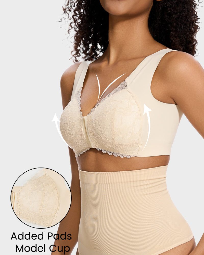Front Closure Wireless Shaping Bra - FirmaSmooth