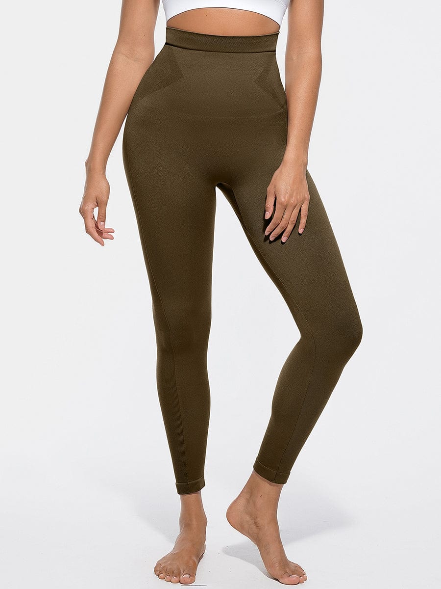 High-Waist Anti-Slip Shaping Leggings - FirmaControl
