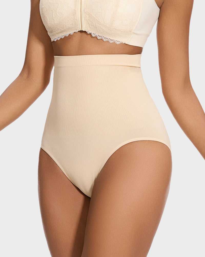 High-Waist Tummy Control Briefs 2-Pack - FirmaControl