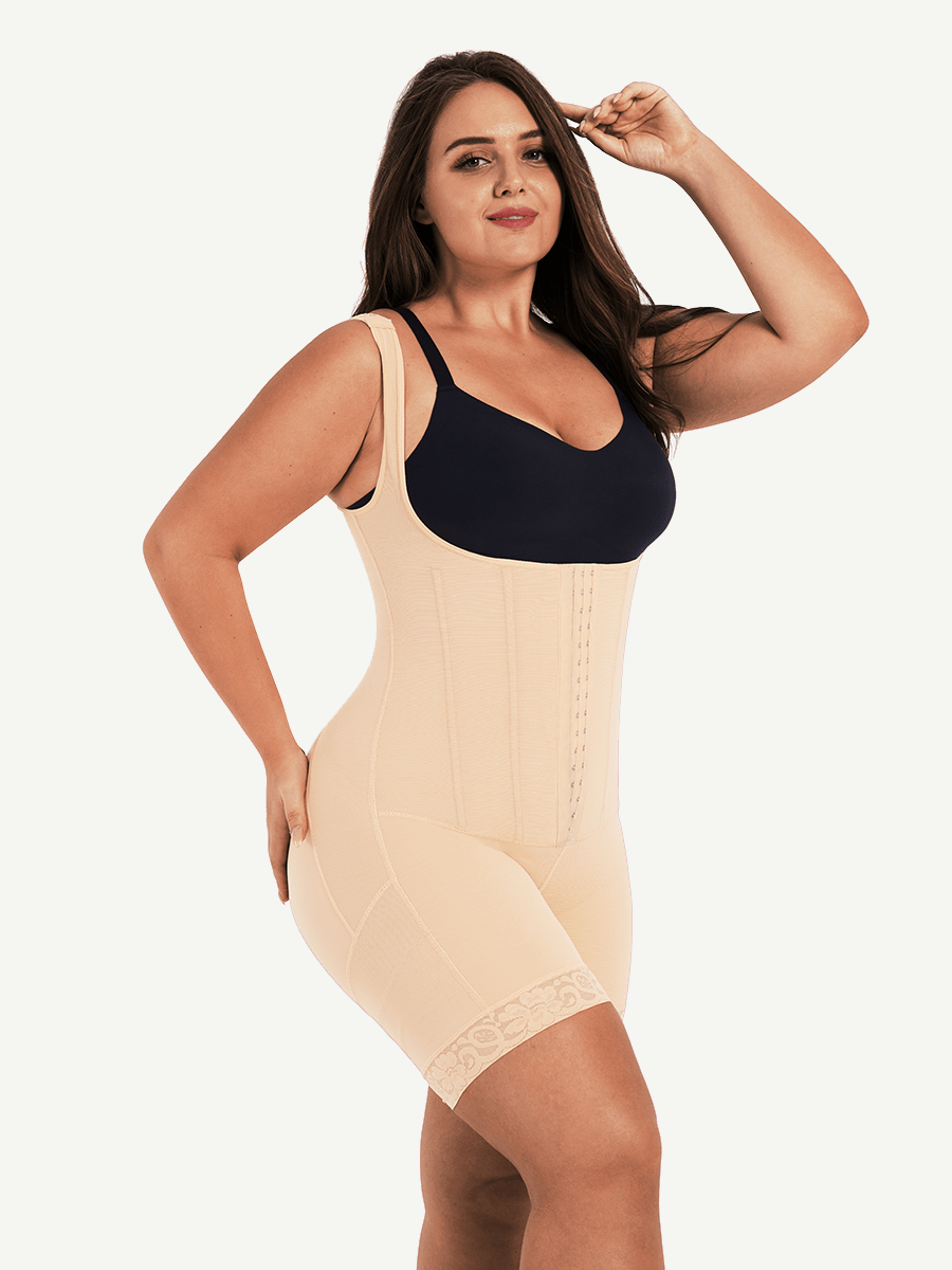 6 Steel Boned Shapewear Tummy Control Waist Trainer Faja - FirmaSculpt