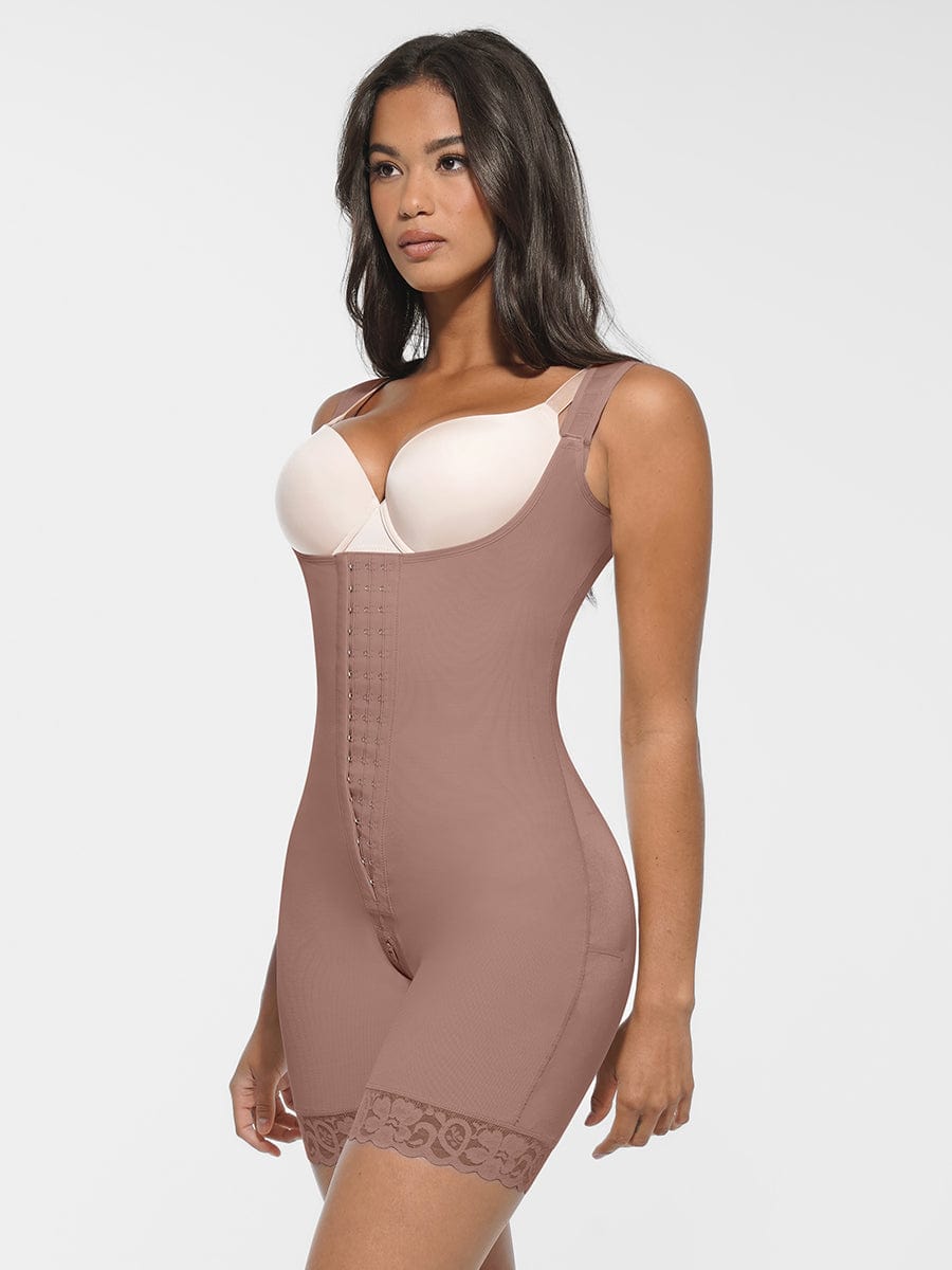 U-Shaped Bust Support Waist Shaping Butt Lift Body Shaper - FirmaSculpt