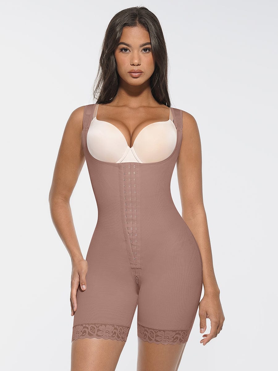 U-Shaped Bust Support Waist Shaping Butt Lift Body Shaper - FirmaSculpt