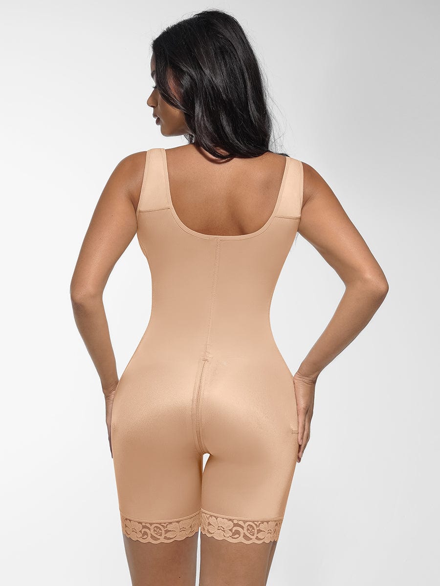 Full-Body Steel Bone Shaping Bodysuit with Bust Support - FirmaSculpt