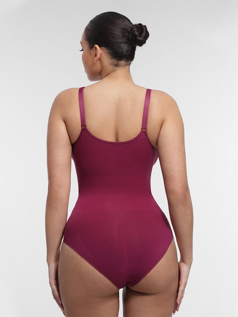 Seamless Chest Support Waist Control Shapewear Bodysuit - FirmaSculpt