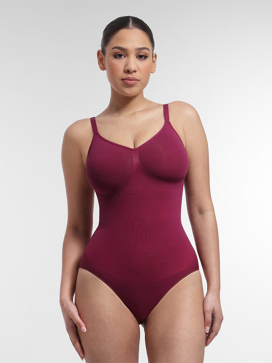 Seamless Chest Support Waist Control Shapewear Bodysuit - FirmaSculpt