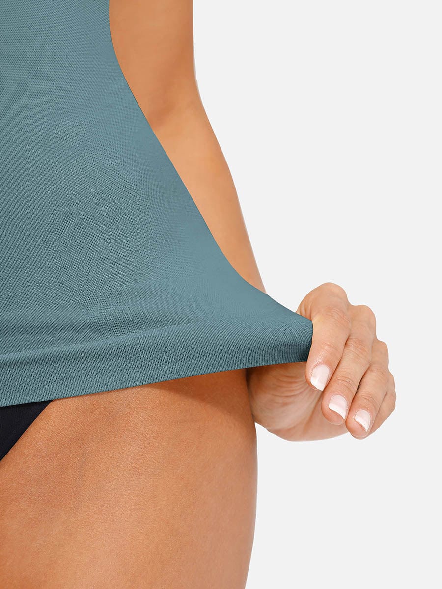 Seamless Bust Support Waist and Abdomen Control Shape Tank Top - FirmaHold