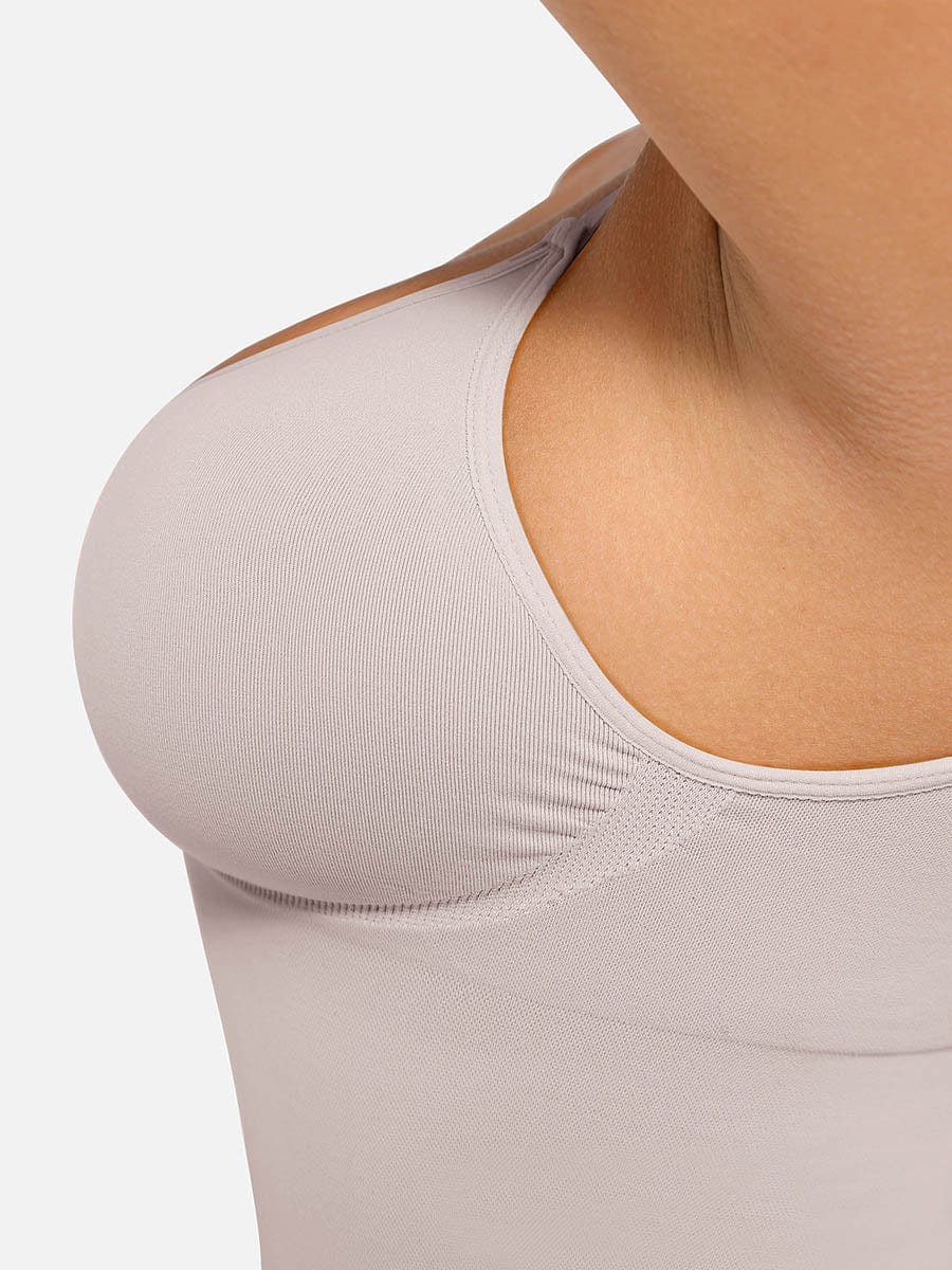 Seamless Bust Support Waist and Abdomen Control Shape Tank Top - FirmaHold