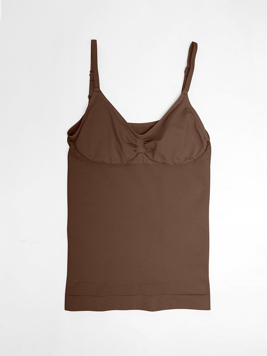 Seamless Bust Support Waist and Abdomen Control Shape Tank Top - FirmaHold