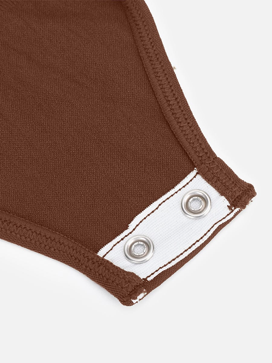 Seamless Diamond Neck Bust Support Waist Control Bodysuit - FirmaSculpt