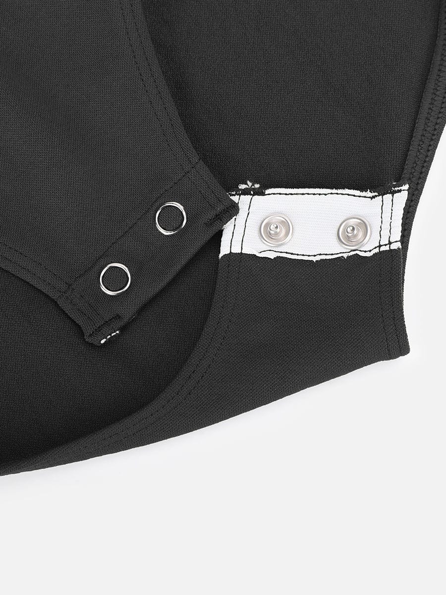 Seamless Diamond Neck Bust Support Waist Control Bodysuit - FirmaSculpt