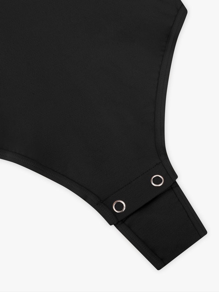 Seamless Bust Support Waist and Abdomen Control Thong Bodysuit - FirmaSculpt
