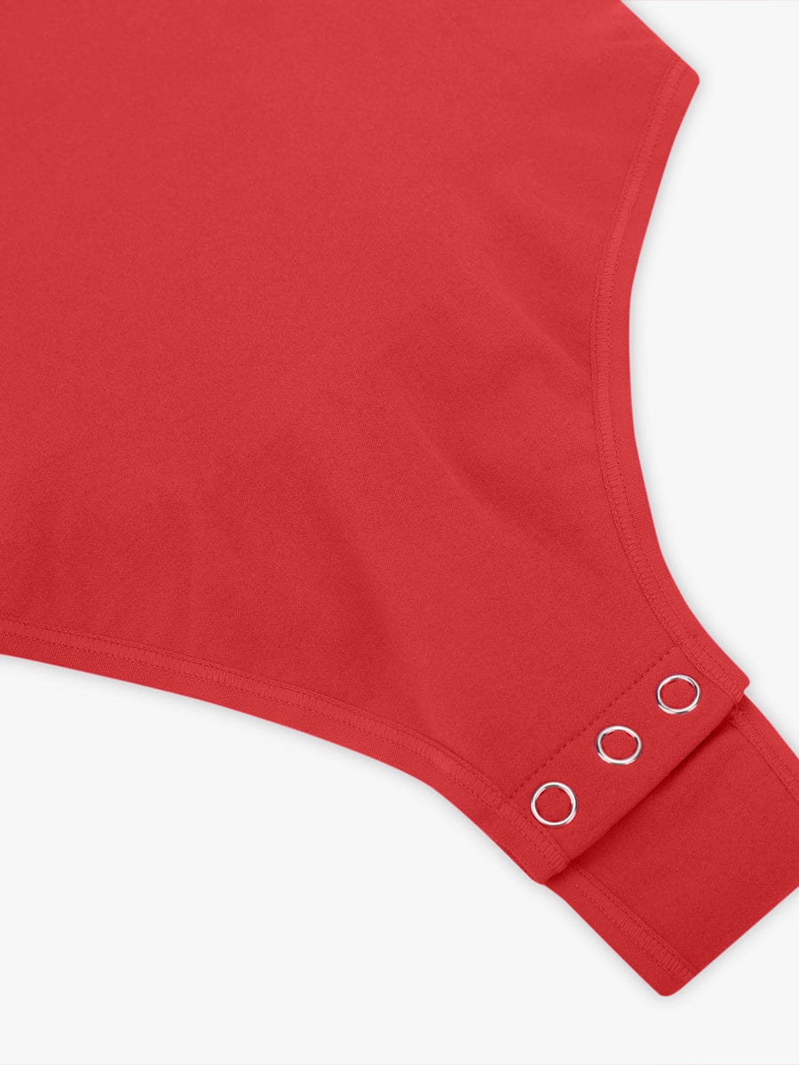 Seamless Bust Support Waist & Abdomen Shaping Thong Bodysuit - FirmaSculpt