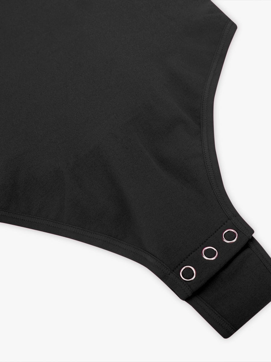 Seamless Bust Support Waist & Abdomen Shaping Thong Bodysuit - FirmaSculpt