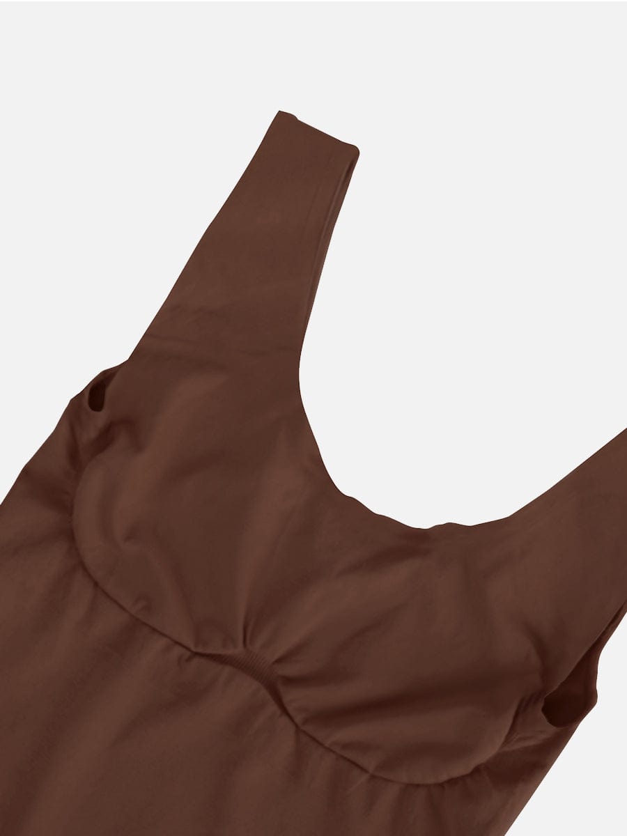 Eco-friendly Seamless Outerwear Jumpsuit Shapewear - FirmaActive