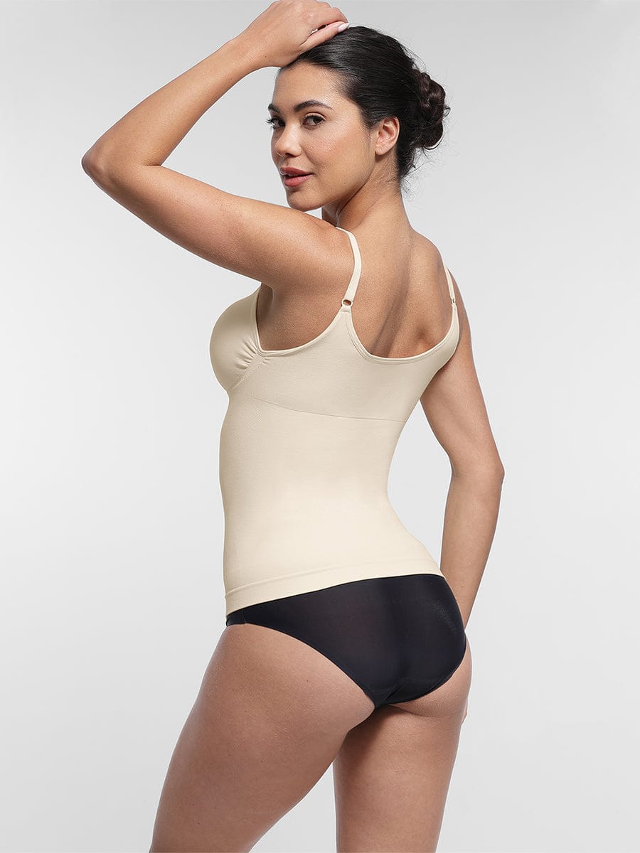 Seamless Bust Support Waist and Abdomen Control Shape Tank Top - FirmaHold