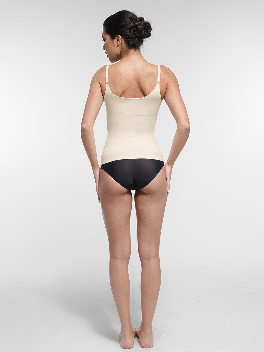 Seamless Bust Support Waist and Abdomen Control Shape Tank Top - FirmaHold