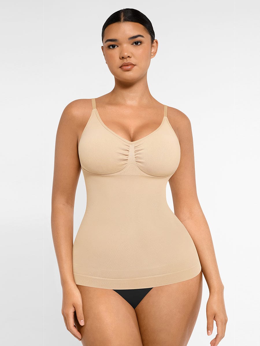 Seamless Bust Support Waist and Abdomen Control Shape Tank Top - FirmaHold
