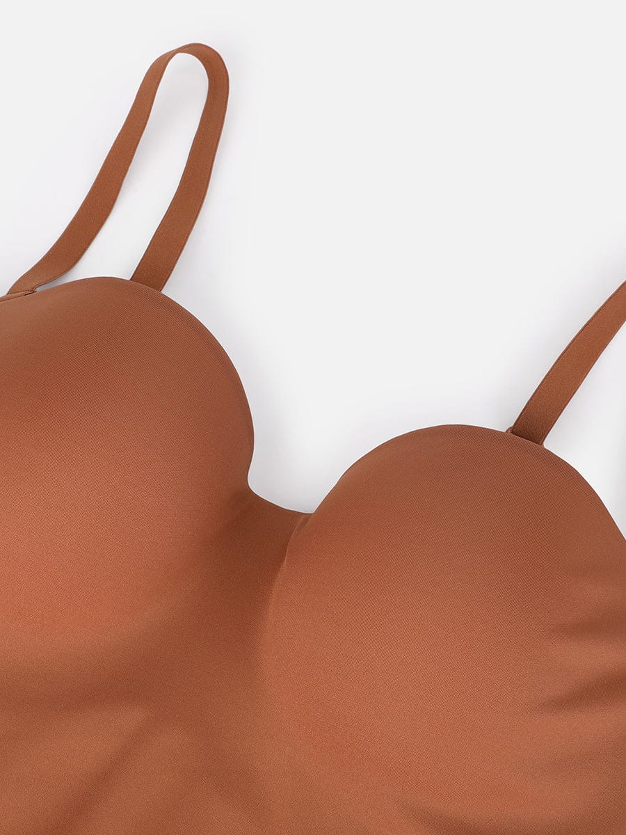 One Piece Underwire Strapless Waist And Abdomen Shaping Thong Bodysuit - FirmaHold