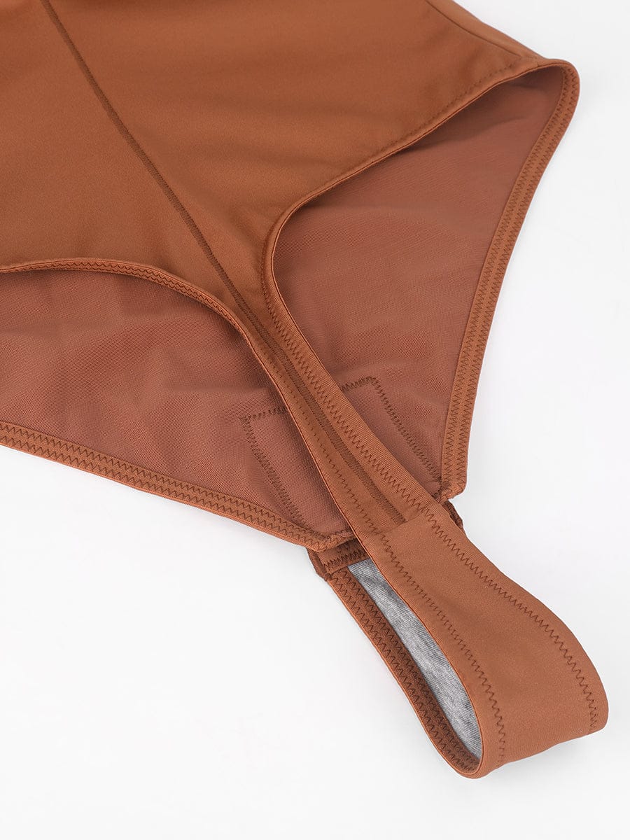 One Piece Underwire Strapless Waist And Abdomen Shaping Thong Bodysuit - FirmaHold
