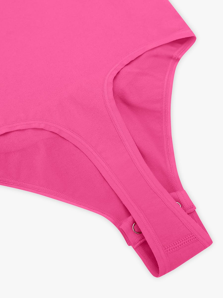 Seamless Bust Support Waist & Abdomen Shaping Thong Bodysuit - FirmaSculpt