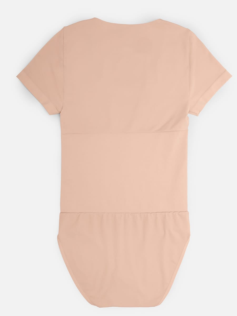 Seamless Scoop Neck Bodysuit with Buttery Soft Tummy Control - FirmaSmooth