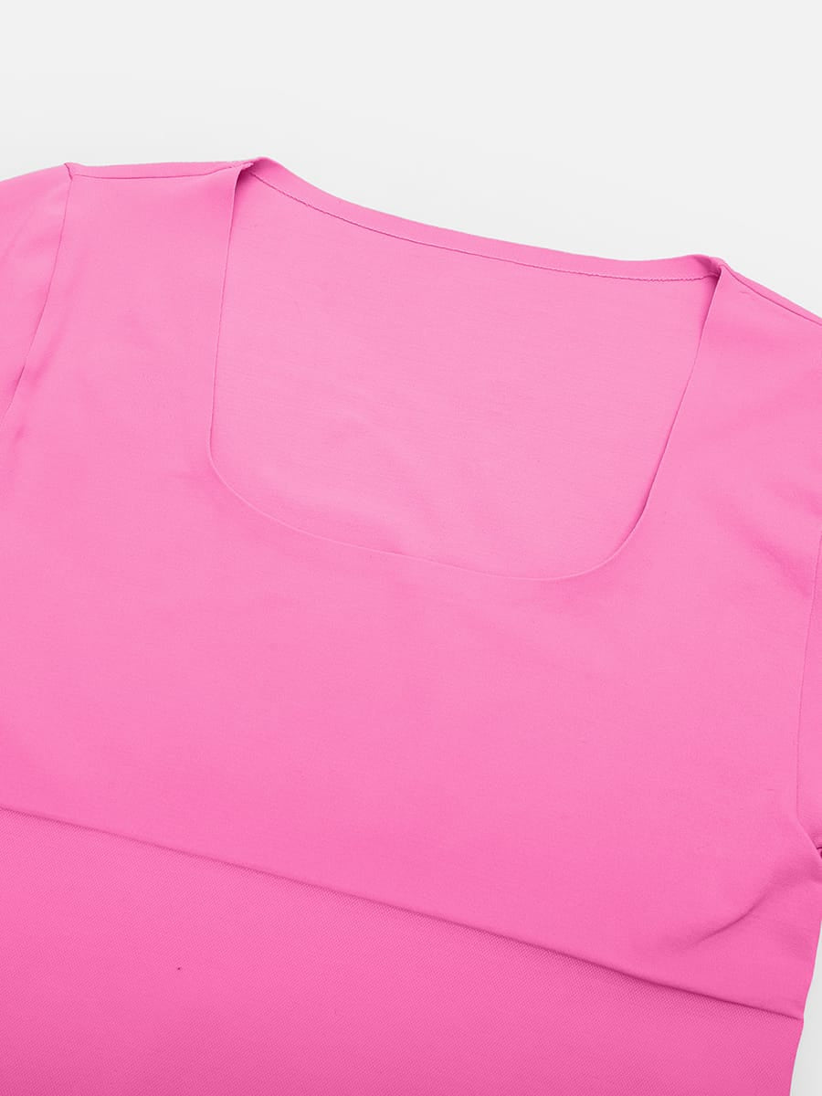 Seamless Scoop Neck Bodysuit with Buttery Soft Tummy Control - FirmaSmooth