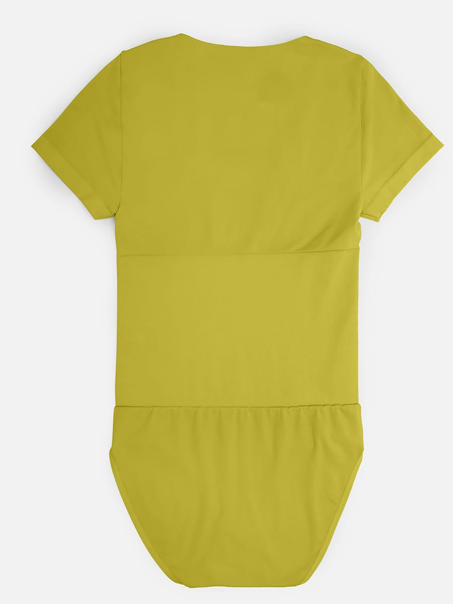 Seamless Scoop Neck Bodysuit with Buttery Soft Tummy Control - FirmaSmooth