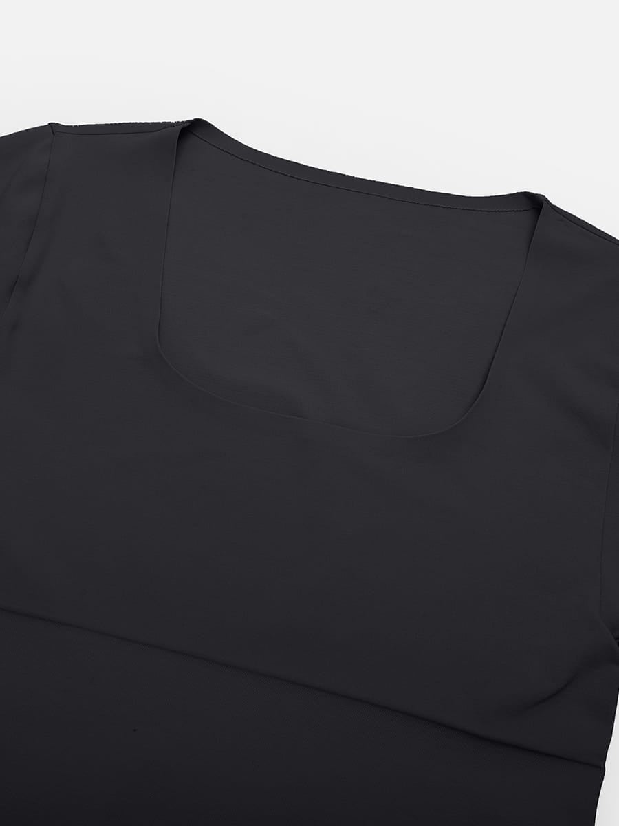 Seamless Scoop Neck Bodysuit with Buttery Soft Tummy Control - FirmaSmooth