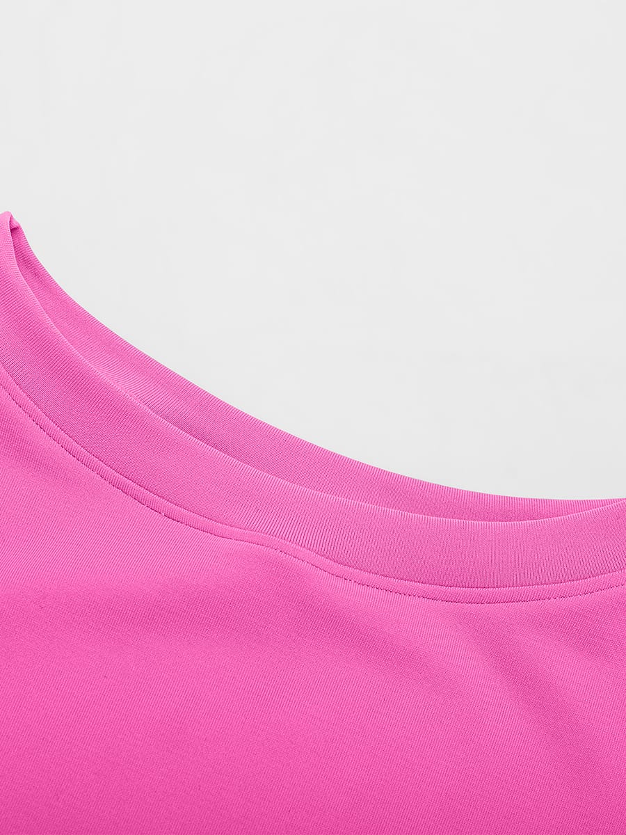 Seamless Buttery Soft Tummy Control Bodysuit Crew Neck - FirmaSoft