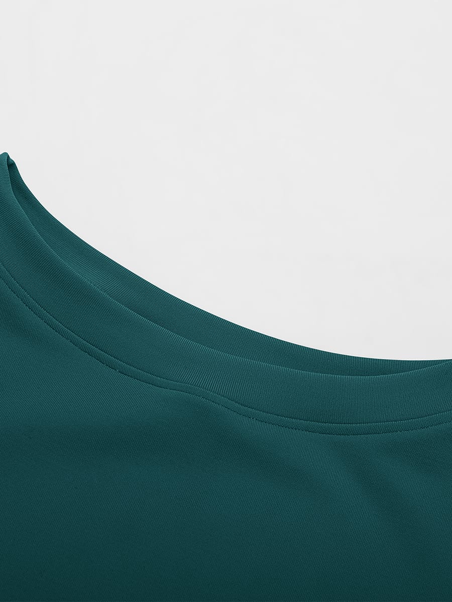 Seamless Buttery Soft Tummy Control Bodysuit Crew Neck - FirmaSoft