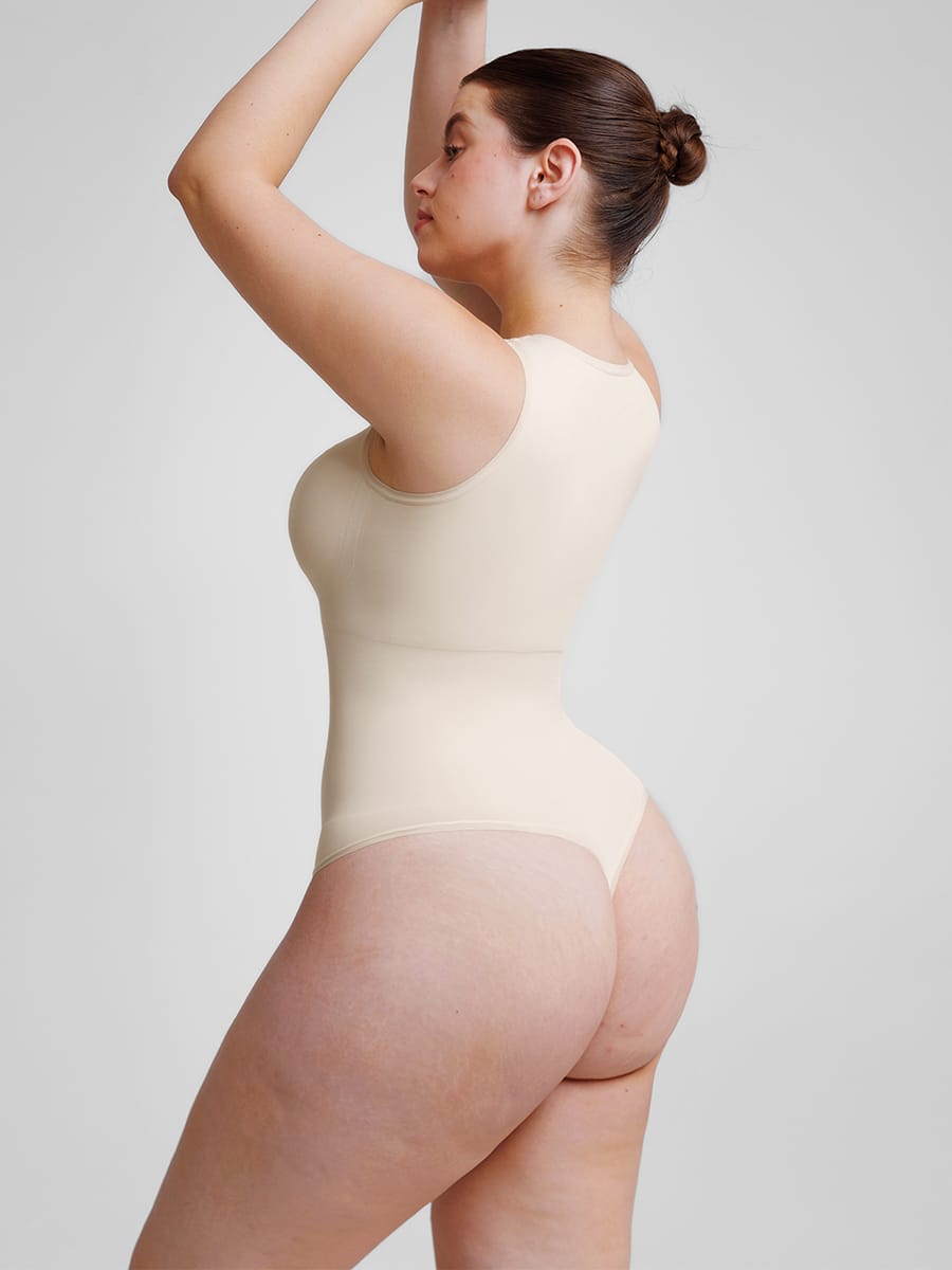 Eco-Friendly Seamless Shaping Bodysuit with Tummy Control - FirmaSmooth