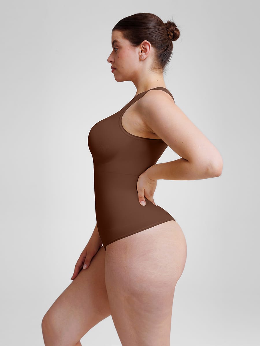 Eco-Friendly Seamless Shaping Bodysuit with Tummy Control - FirmaSmooth